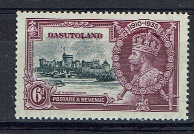 Image of Basutoland/Lesotho SG 14h MM British Commonwealth Stamp